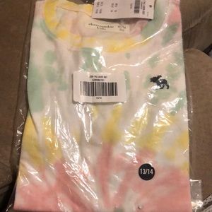Kids tie-dyed shirt size 13